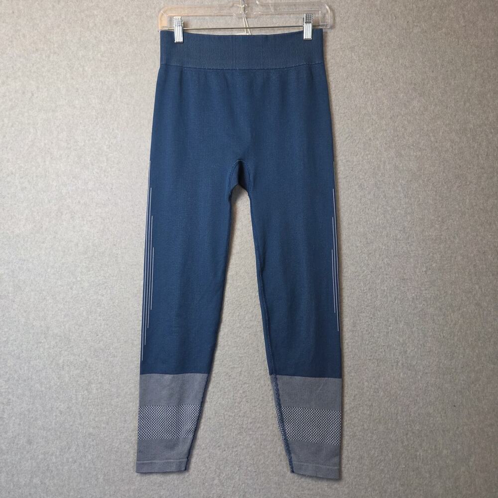 Sweaty Betty Blue Sculpt Baselayer Leggings Women's M Stretch